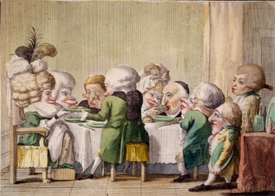 The Meal, c.1790 by Carlo Lasinio